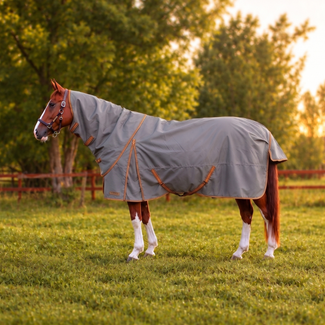 Hyltarp neck cover caisa 250g castor grey