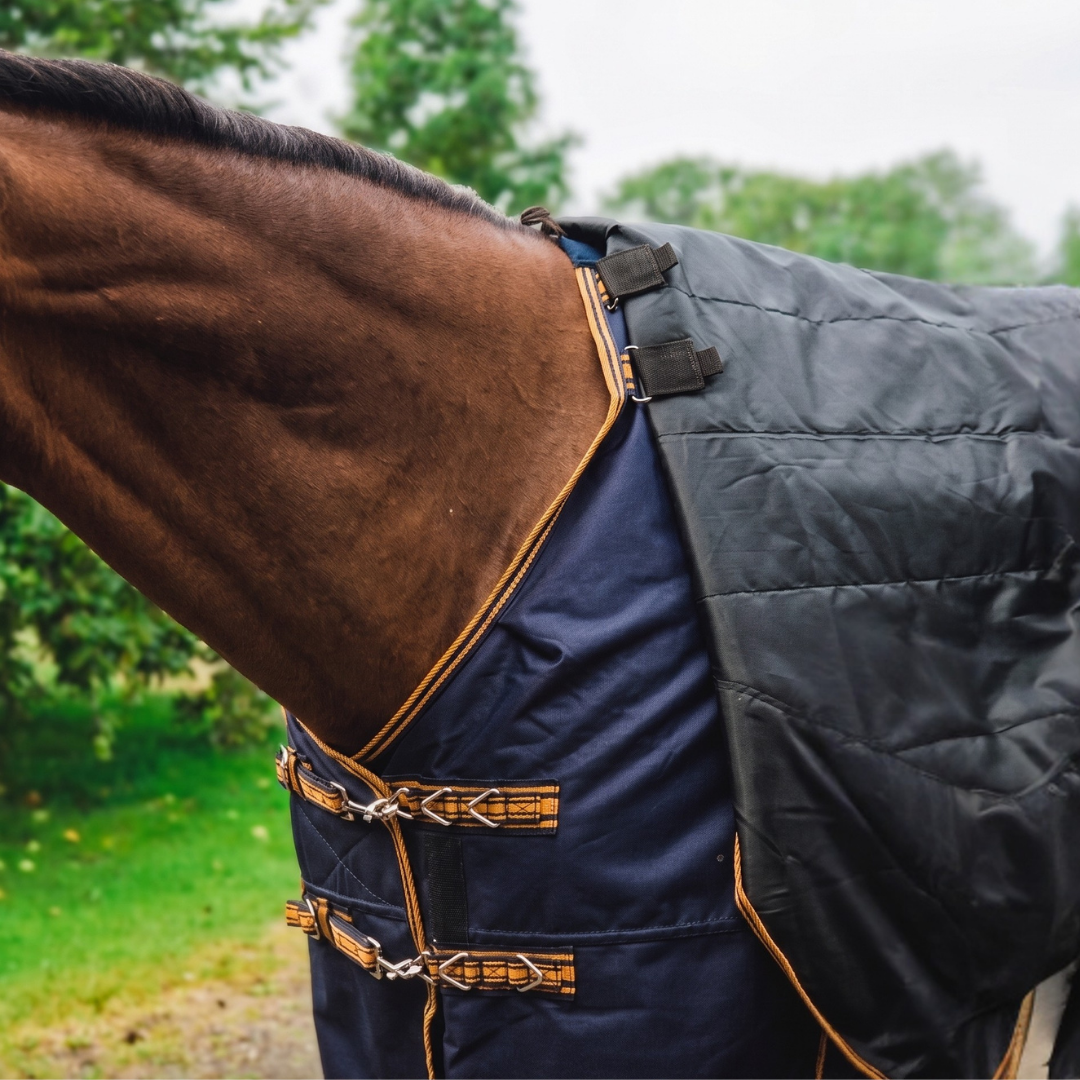 Hyltarp neck cover caisa 250g salute blue