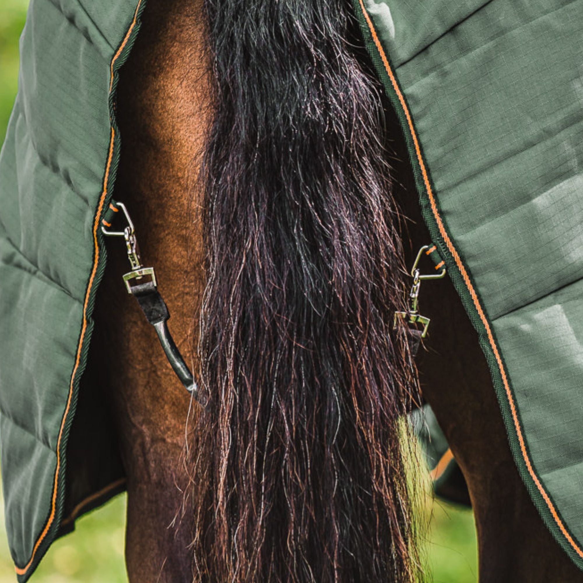 Hyltarp Stable Rug Niki 0 gram Military green