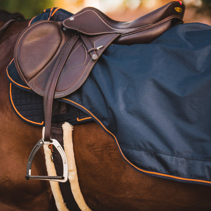 Hyltarp Ridtäcke Blå