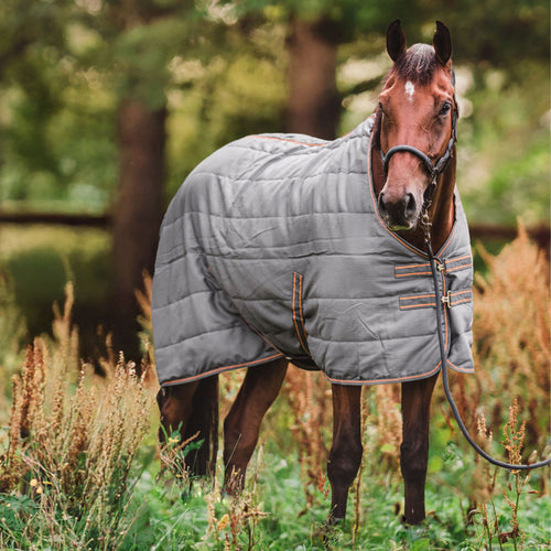 Hyltarp Stalltäcke Razzla 100 g Castor Grey 